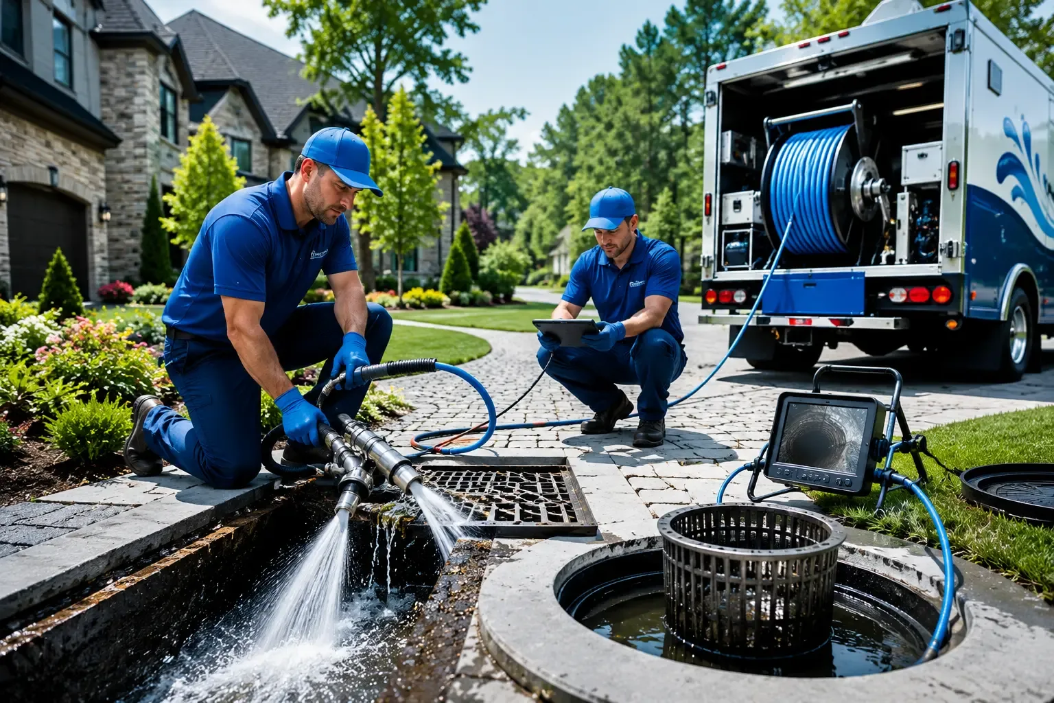 Local outdoor drain cleaning professionals in Simpson, WV