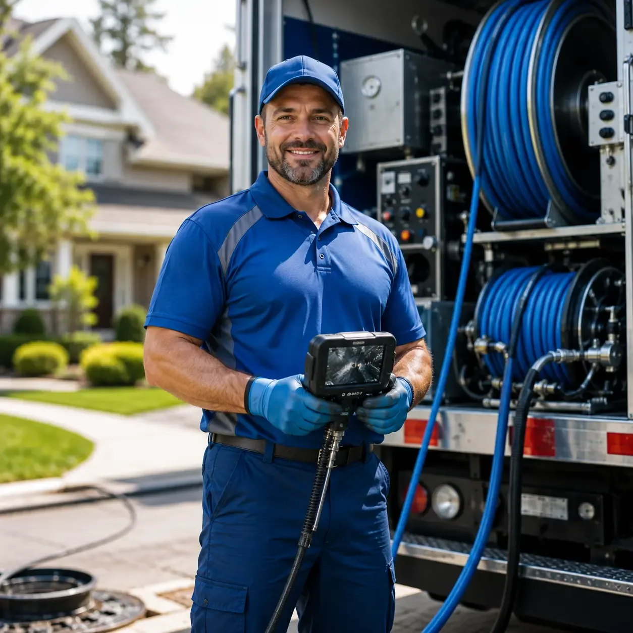 Local outdoor drain cleaning specialists in Simpson, WV